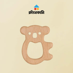Kridanakani Wooden Baby Teether | Natural & Safe Toy