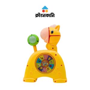 Kridanakani Musical Horse Piano Toy with Lights & Sound