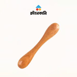 Neem Wooden Classic Dumbbell Shape Teether | kridanakani